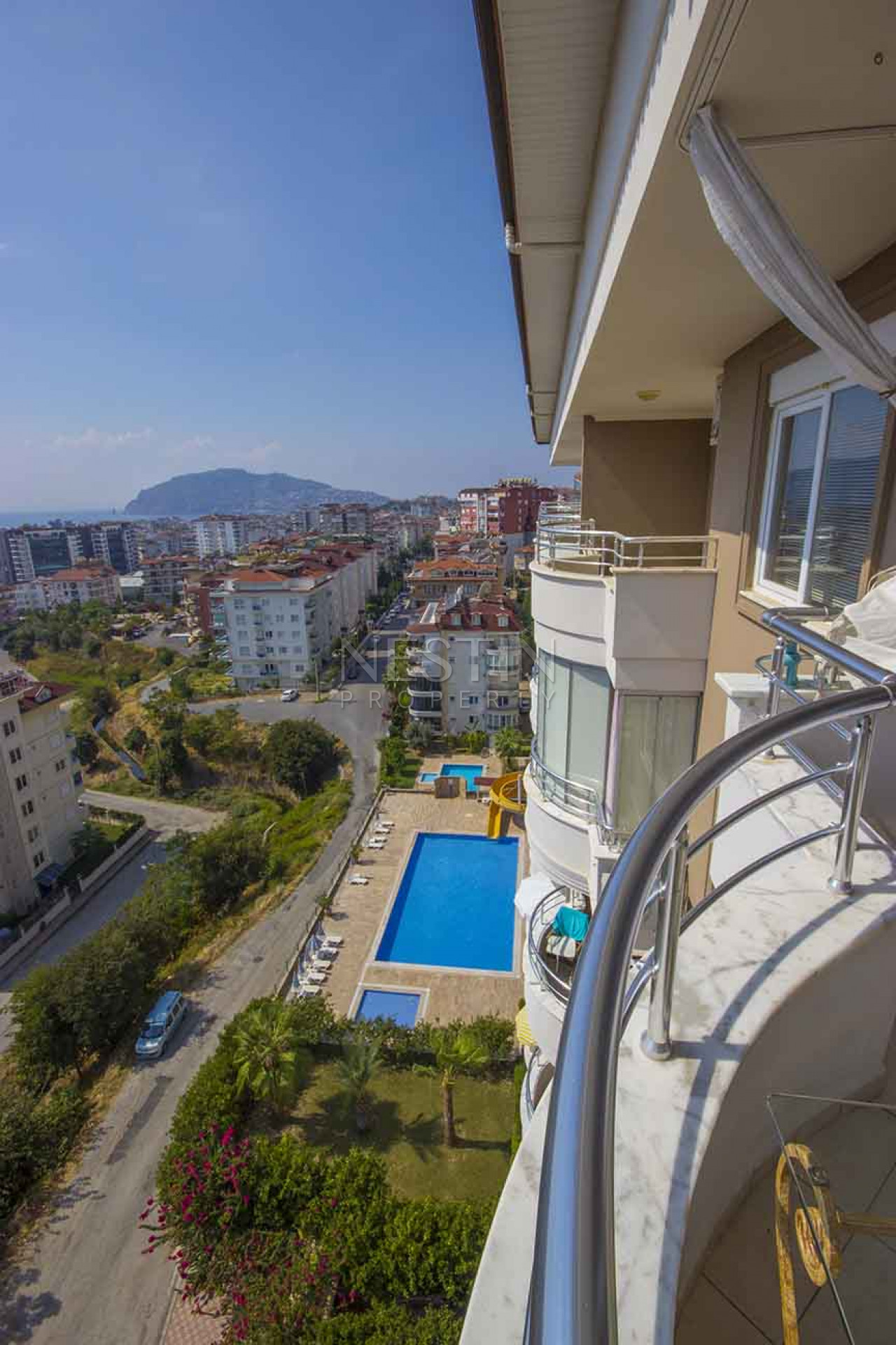 Пентхаус 2+1 в районе Джикджилли с шикарным видом на море и крепость фото 17