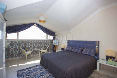 Пентхаус 2+1 в районе Джикджилли с шикарным видом на море и крепость фото 21