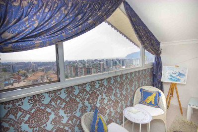 Пентхаус 2+1 в районе Джикджилли с шикарным видом на море и крепость фото 22