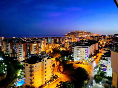 Пентхаус 2+1 в районе Джикджилли с шикарным видом на море и крепость фото 31