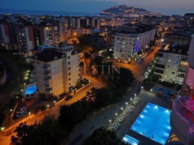 Пентхаус 2+1 в районе Джикджилли с шикарным видом на море и крепость фото 32