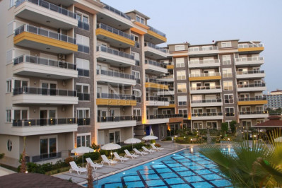 Квартира 1+1 в районе Кестель в 150 м от Средиземного моря фото 1