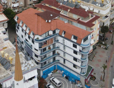 Пентхаус 3+1 в центре города Аланья с видом на крепость фото 1