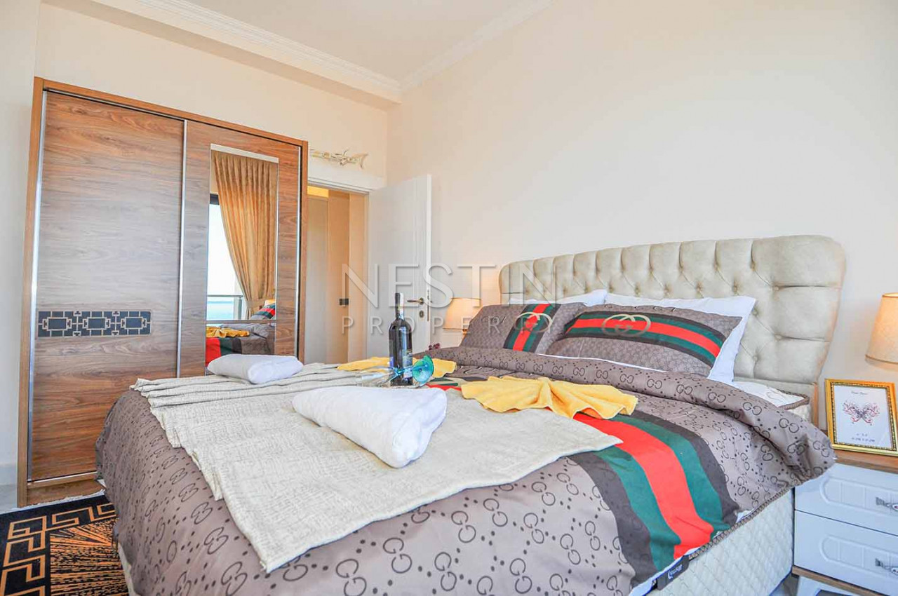 Квартиры 1+1 в новом жилом комплексе в районе Каргыджак в 100 м от моря фото 20