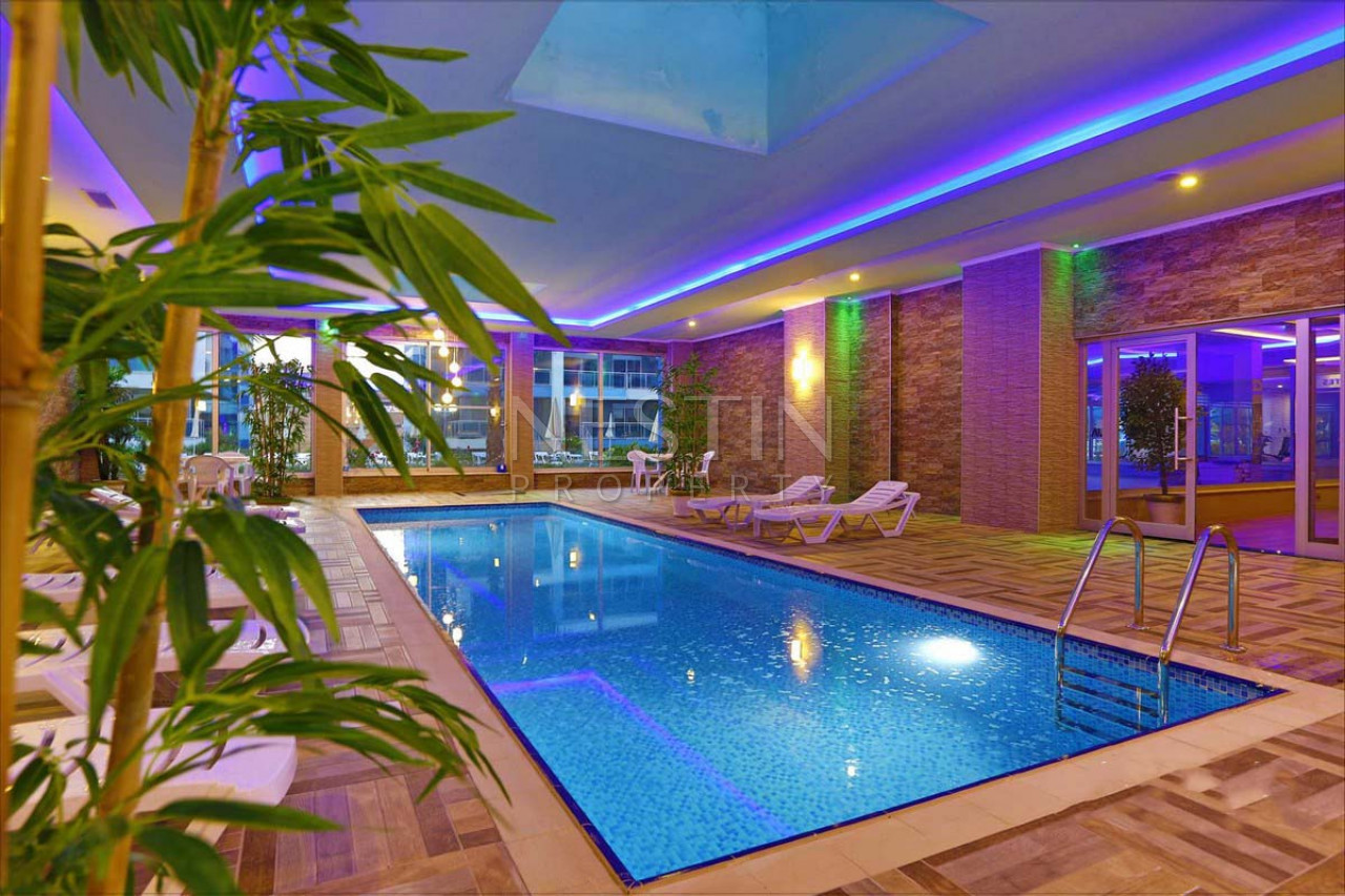 Пентхаус планировкой 4+1 с панорамным видом на море в районе Кестель фото 16