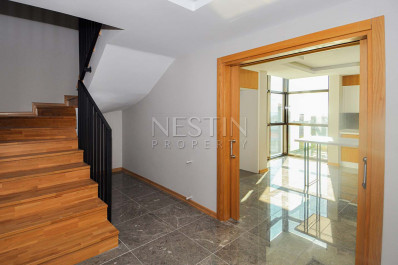 Пентхаус планировкой 4+1 с панорамным видом на море в районе Кестель фото 27