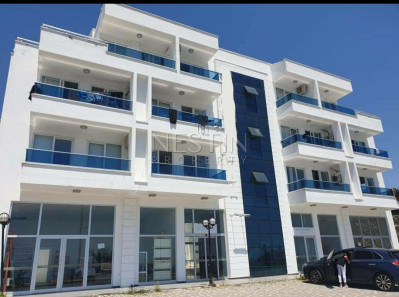 Бюджетная квартира 1+1 в районе Конаклы с видом на море и город фото 1