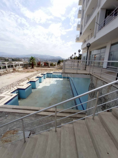 Бюджетная квартира 1+1 в районе Конаклы с видом на море и город фото 10