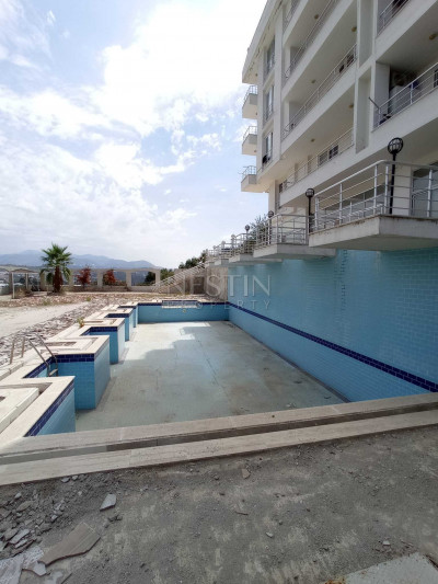 Бюджетная квартира 1+1 в районе Конаклы с видом на море и город фото 11