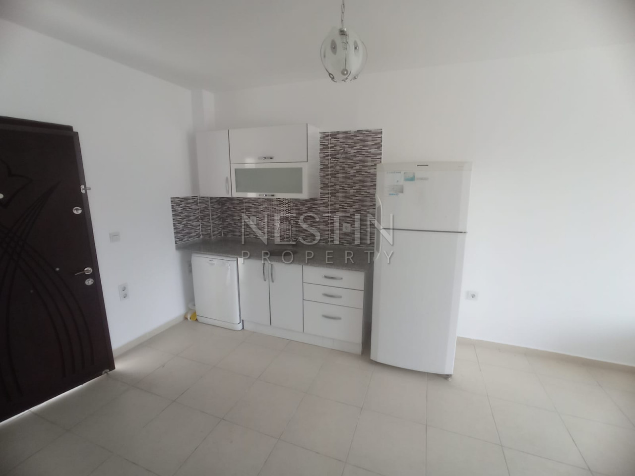 Бюджетная квартира 1+1 в районе Конаклы с видом на море и город фото 14