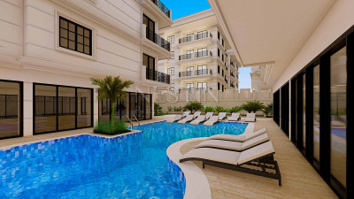 Проект нового жилого комплекса от надежного застройщика в центре города Аланья фото 8