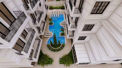 Проект нового жилого комплекса от надежного застройщика в центре города Аланья фото 9