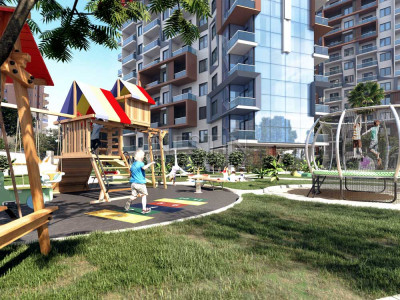 Квартира 1+1 в ЖК на этапе строительсвта в районе Махмутлар фото 9