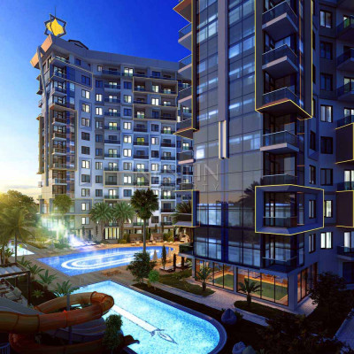 Квартира 1+1 в ЖК на этапе строительсвта в районе Махмутлар фото 10