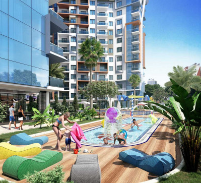 Квартира 1+1 в ЖК на этапе строительсвта в районе Махмутлар фото 11