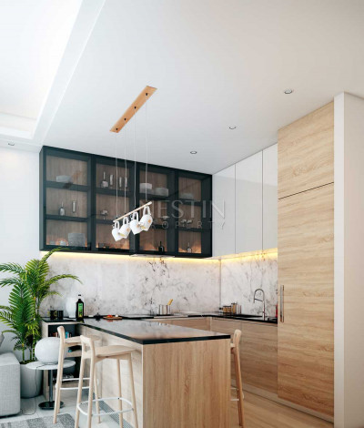 Квартира 1+1 в ЖК на этапе строительсвта в районе Махмутлар фото 23