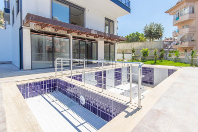 Просторная квартира 3+1 в новом доме в центре города Аланья фото 5