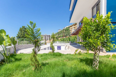 Просторная квартира 3+1 в новом доме в центре города Аланья фото 8