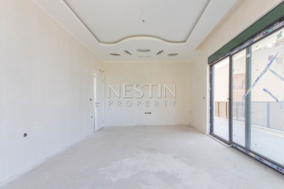 Просторная квартира 3+1 в новом доме в центре города Аланья фото 24