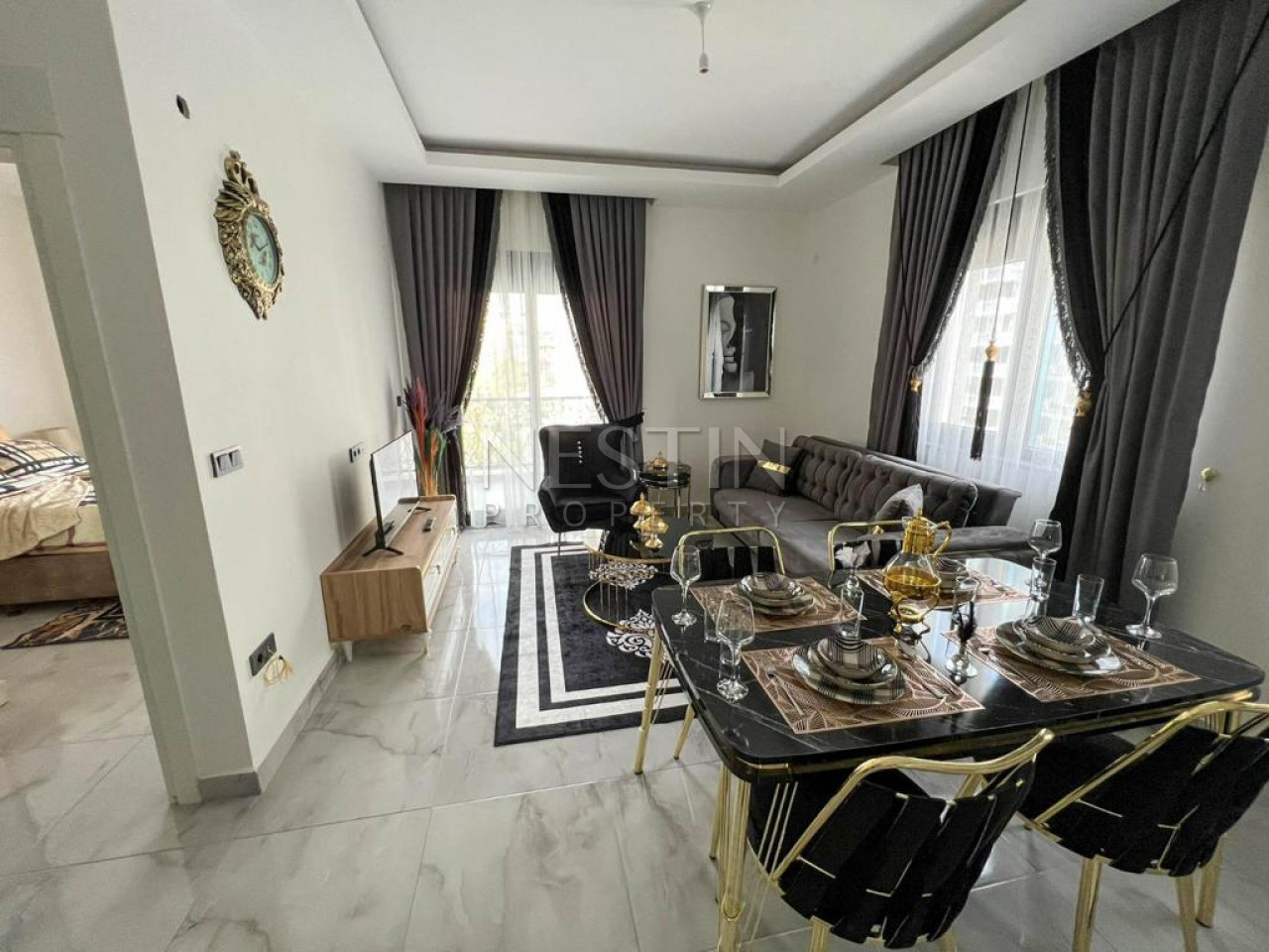 Квартира 1+1 в новом комплексе района Махмутлар фото 1