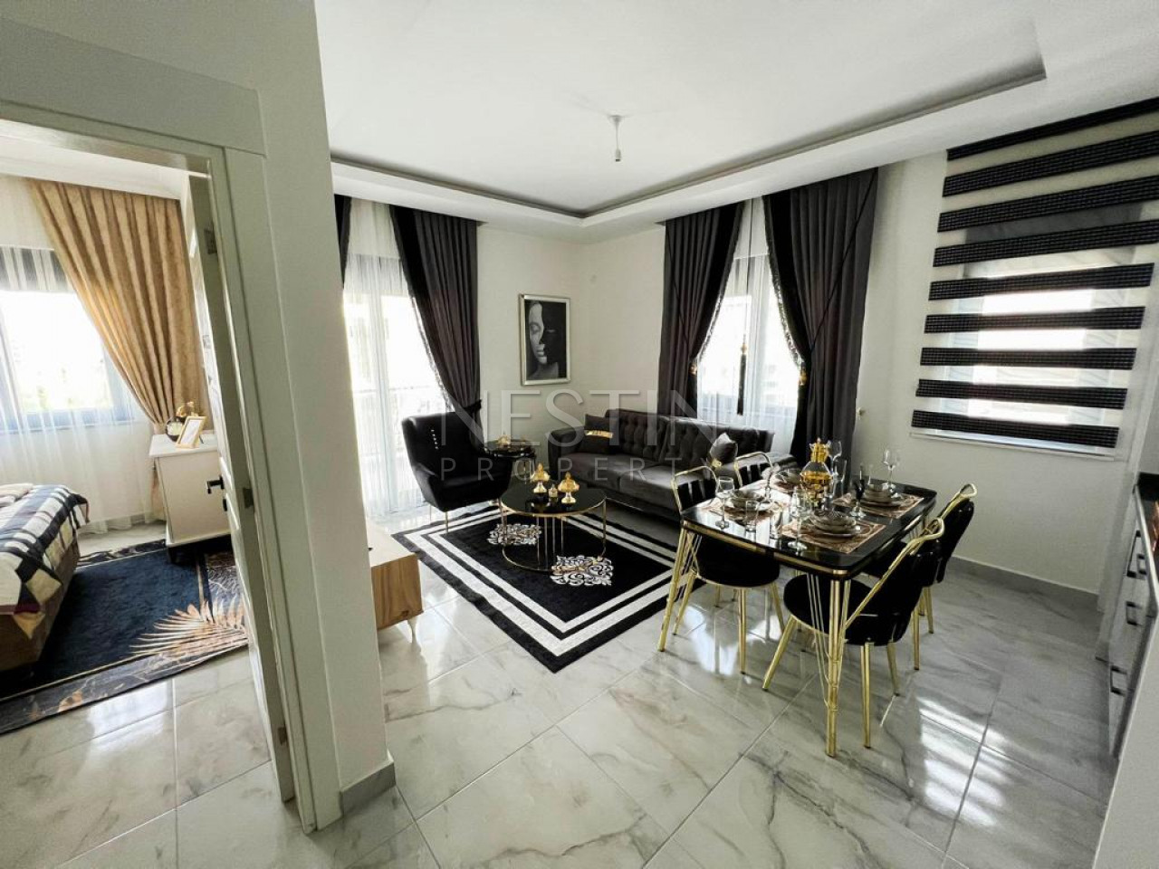 Квартира 1+1 в новом комплексе района Махмутлар фото 3