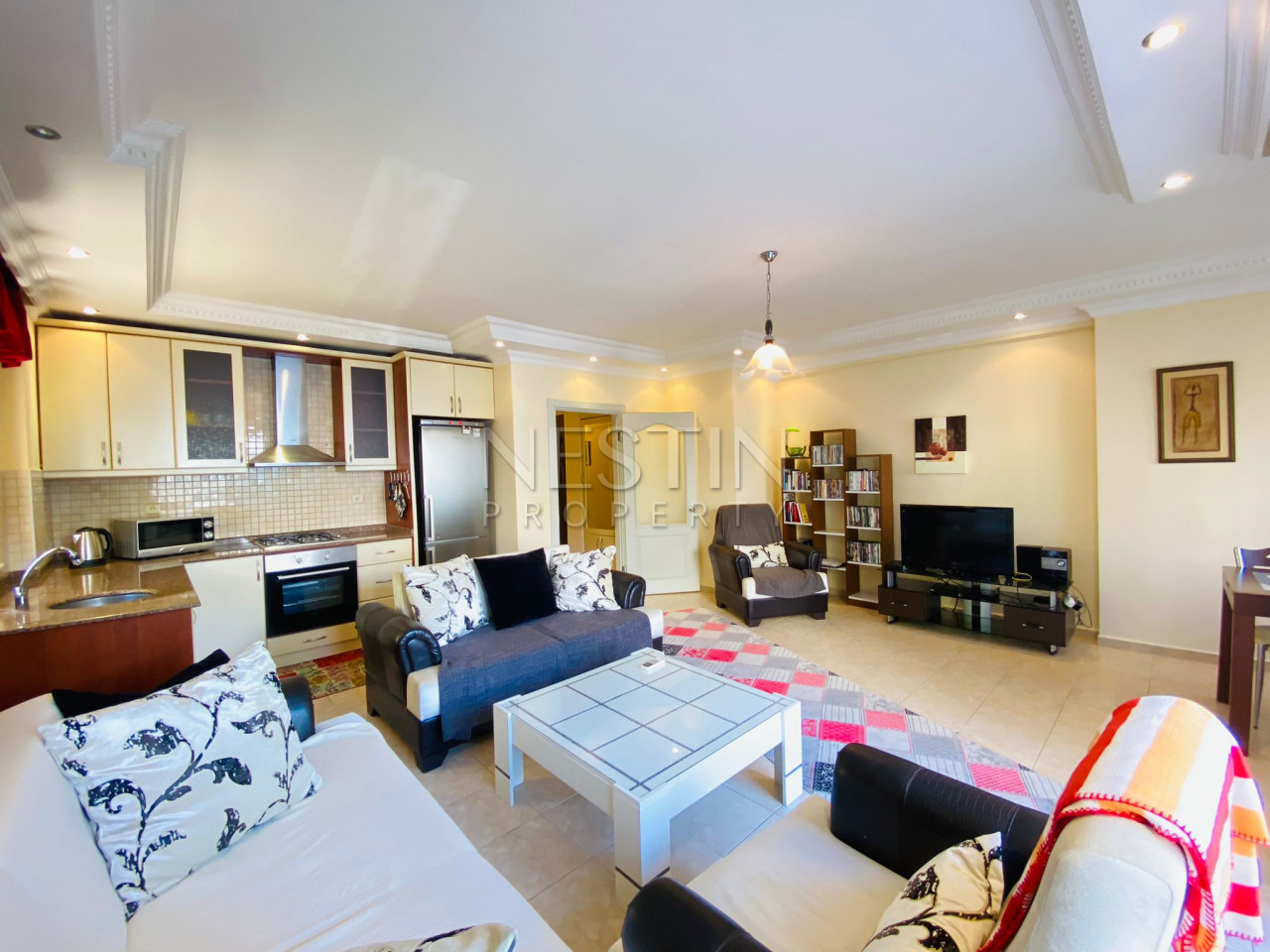 Недорогая просторная квартира 2+1 в самом центре Алании фото 4