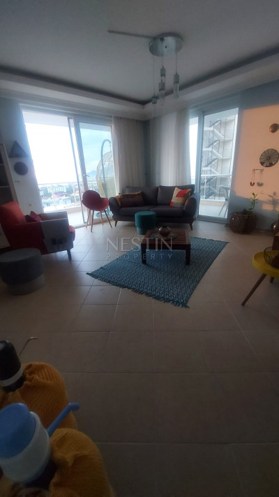 Квартира 2+1 с красивым видом на море и горы в районе Махмутлар фото 9