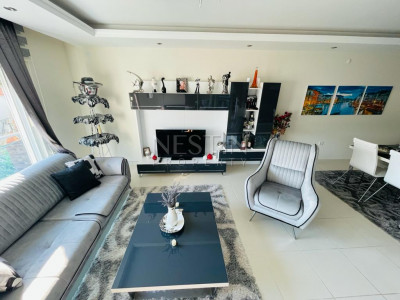 Апартаменты 2+1 с панорамным видом на море и горы в районе Каргыджак фото 5