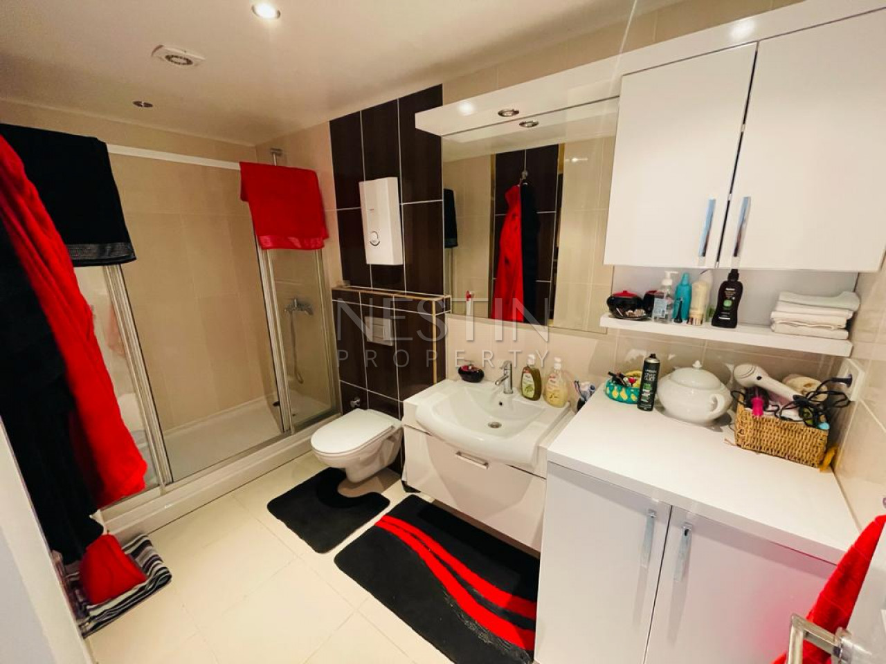 Апартаменты 2+1 с панорамным видом на море и горы в районе Каргыджак фото 13