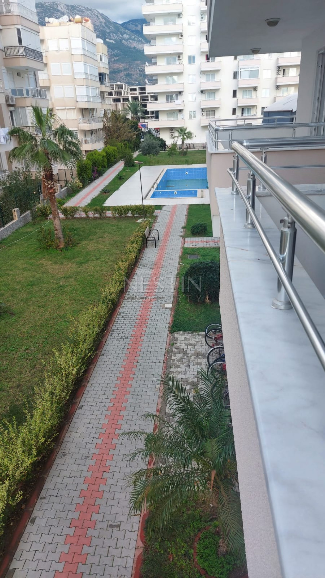 Квартира 2+1 в районе Махмутлар с видом на море и горы фото 10