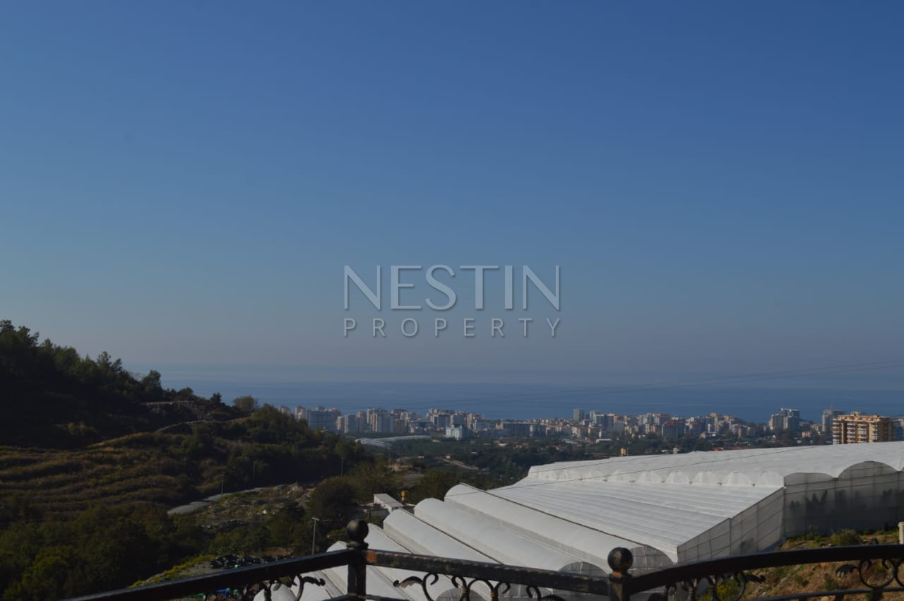 Пентхаус 3+1 в районе Махмутлар с красивым видом на море и горы фото 20