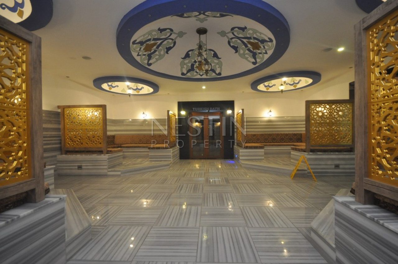 Большая квартира 1+1 в районе Кестель в 300 м от Средиземного моря фото 3