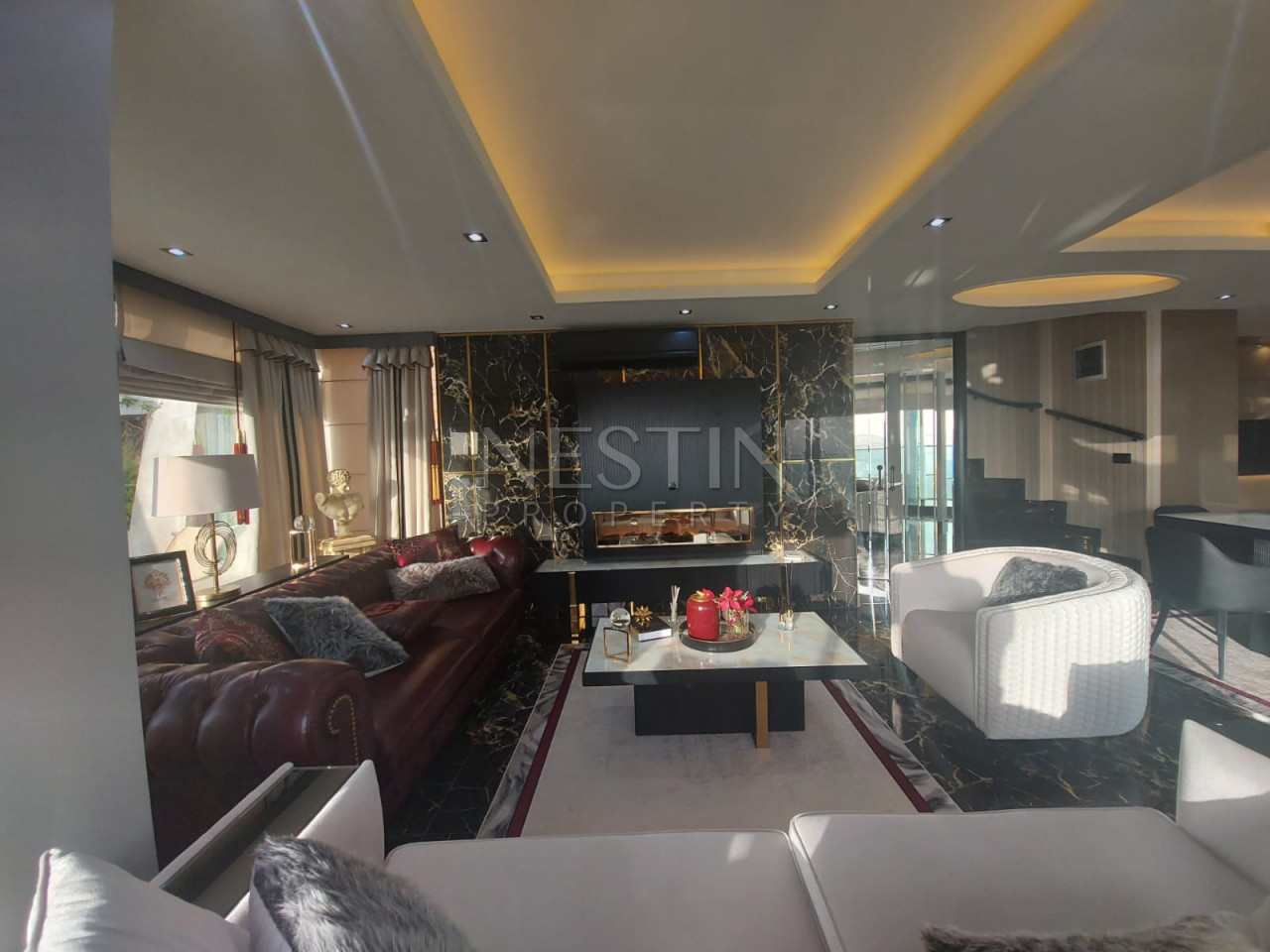 Шикарная вилла с прекрасным видом на Средиземное море в районе Бекташ фото 5