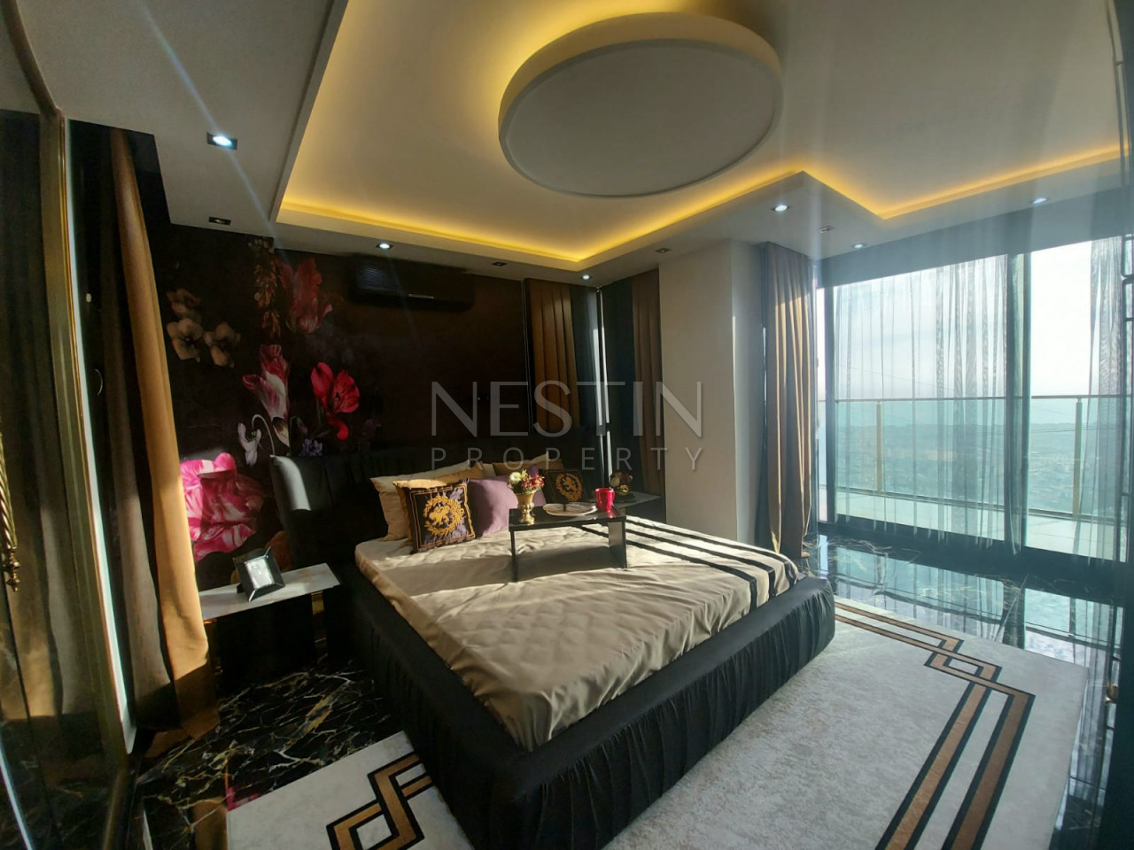 Шикарная вилла с прекрасным видом на Средиземное море в районе Бекташ фото 15