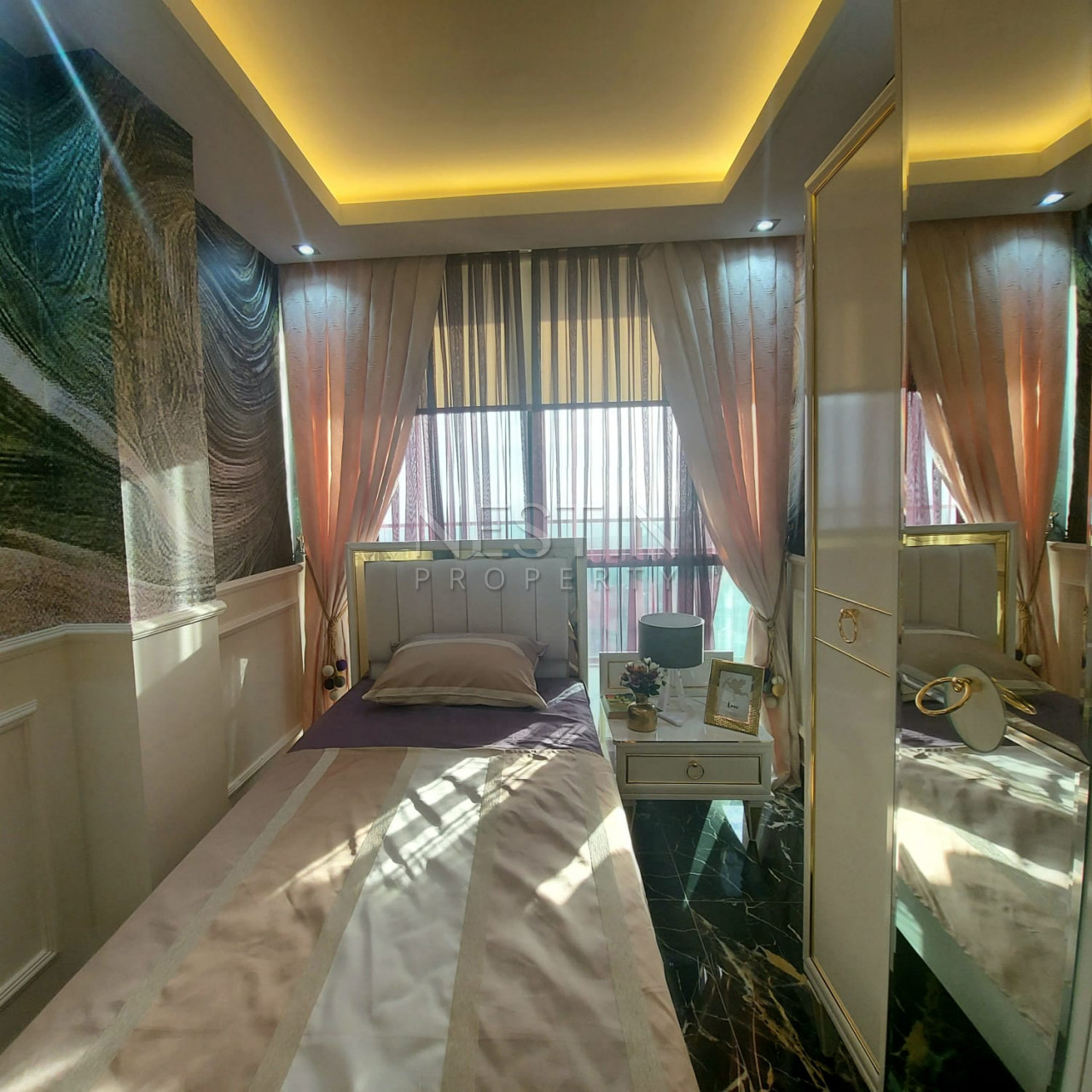 Шикарная вилла с прекрасным видом на Средиземное море в районе Бекташ фото 16