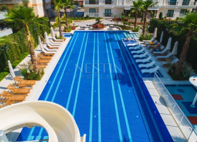 Шикарная квартира 1+1 в комплексе района Оба, в 50 м от моря фото 2