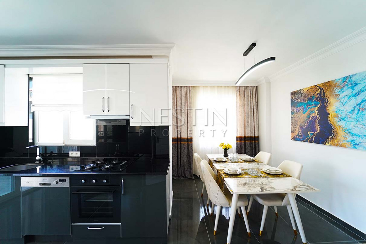 Пентхаус 3+1 в районе Оба в 400 м от Средиземного моря фото 14