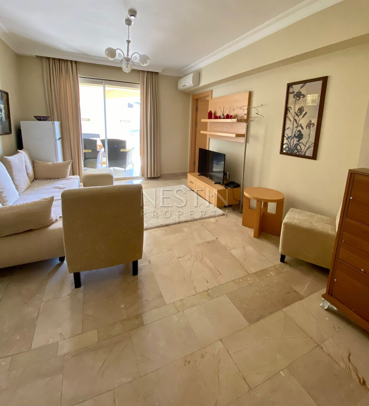 Квартира 2+1 с шикарным видом на море в районе Каргыджак фото 7