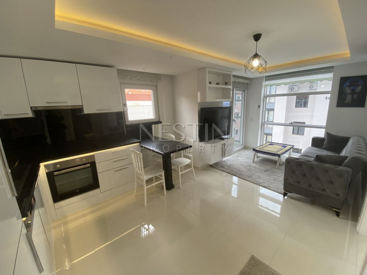 Уютная квартира 1+1 в центре города Аланья в 150 м от пляжа Кейкубат фото 17