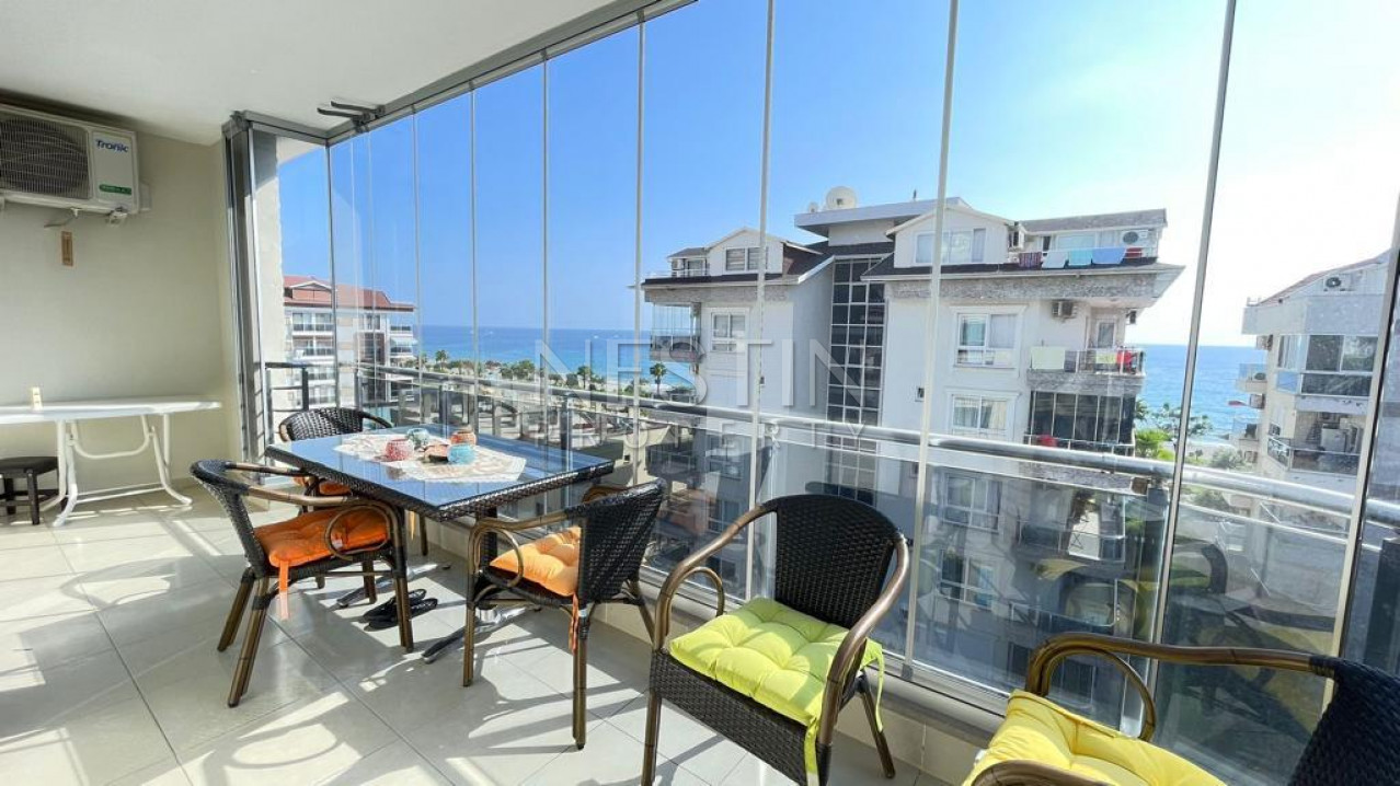 Пентхаус 3+1 с красивым видом на Средиземное море в районе Кестель фото 13