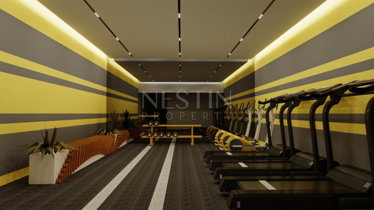 Квартиры 1+1 и 2+1 в комплексе на этапе строительства в районе Махмутлар фото 13