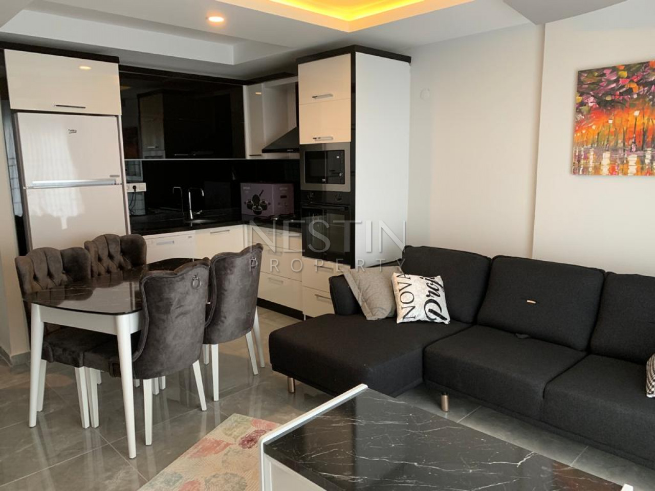 Квартира 1+1 в районе Махмутлар в 550 м от моря фото 11