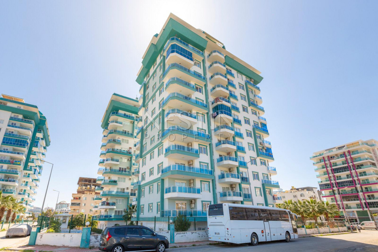 Стильная квартира 3+1 в жилом комплексе района Махмутлар фото 1