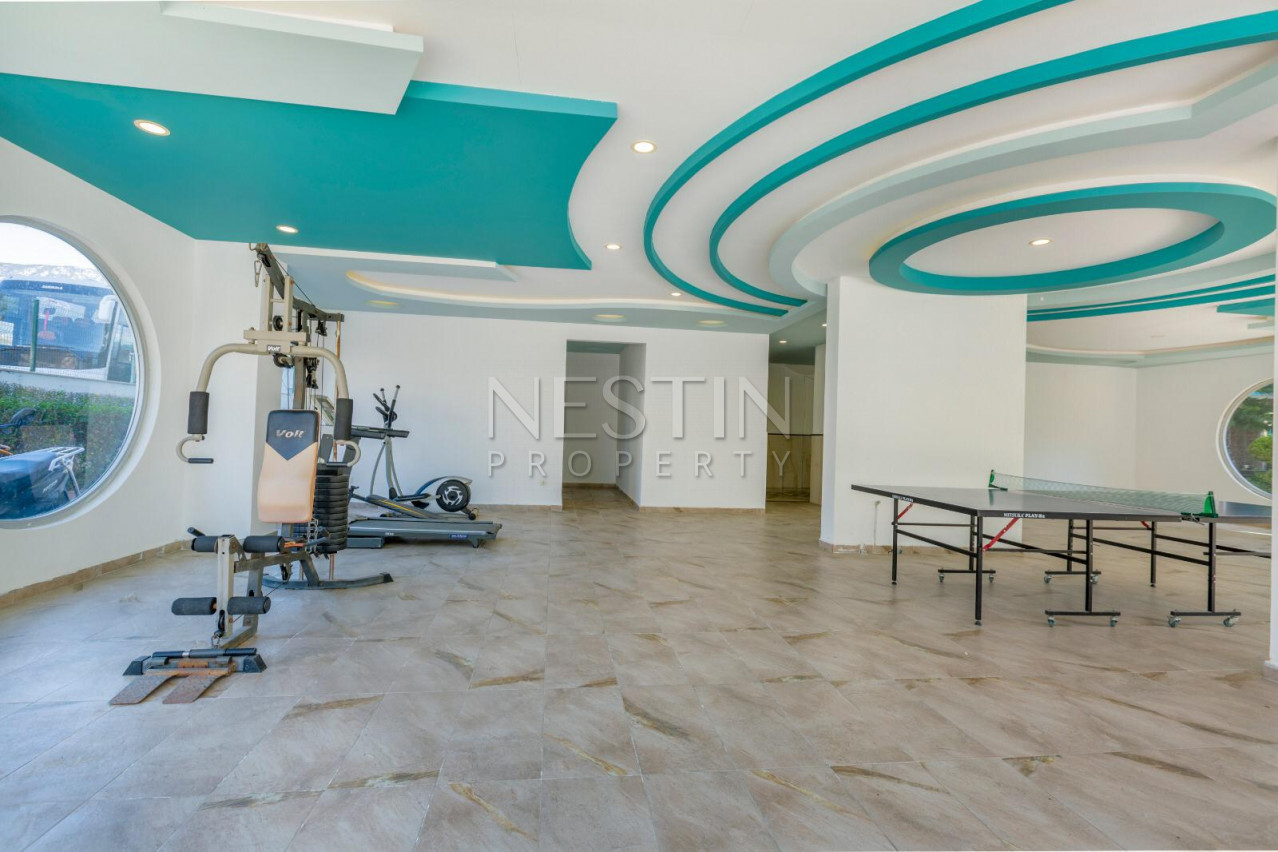 Стильная квартира 3+1 в жилом комплексе района Махмутлар фото 4