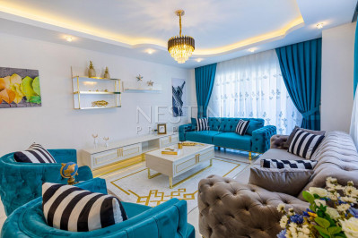 Стильная квартира 3+1 в жилом комплексе района Махмутлар фото 7