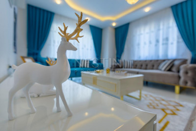 Стильная квартира 3+1 в жилом комплексе района Махмутлар фото 8