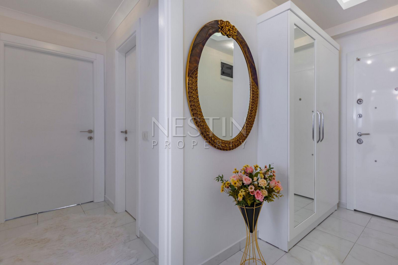 Стильная квартира 3+1 в жилом комплексе района Махмутлар фото 20