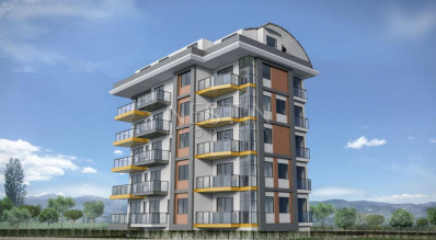 Квартиры 2+1 в новом ЖК на этапе завершения строительства в районе Авсаллар фото 1