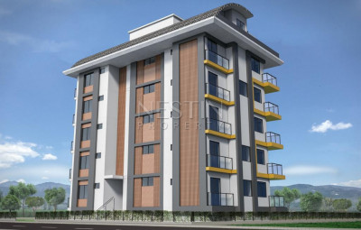 Квартиры 2+1 в новом ЖК на этапе завершения строительства в районе Авсаллар фото 5