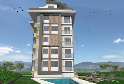 Квартиры 2+1 в новом ЖК на этапе завершения строительства в районе Авсаллар фото 8